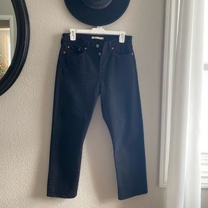 LEVIS - wedgie/straight/cropped